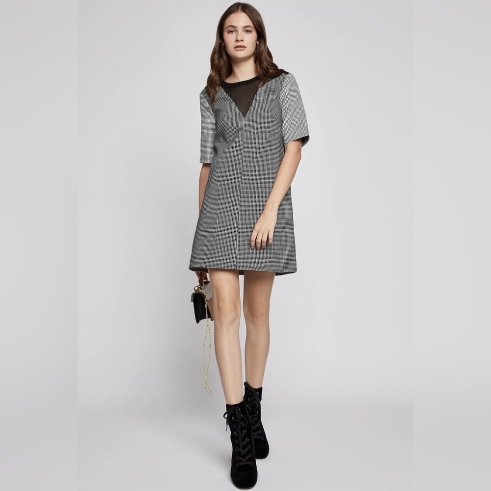 BCBGmaxazria Dress Black and White